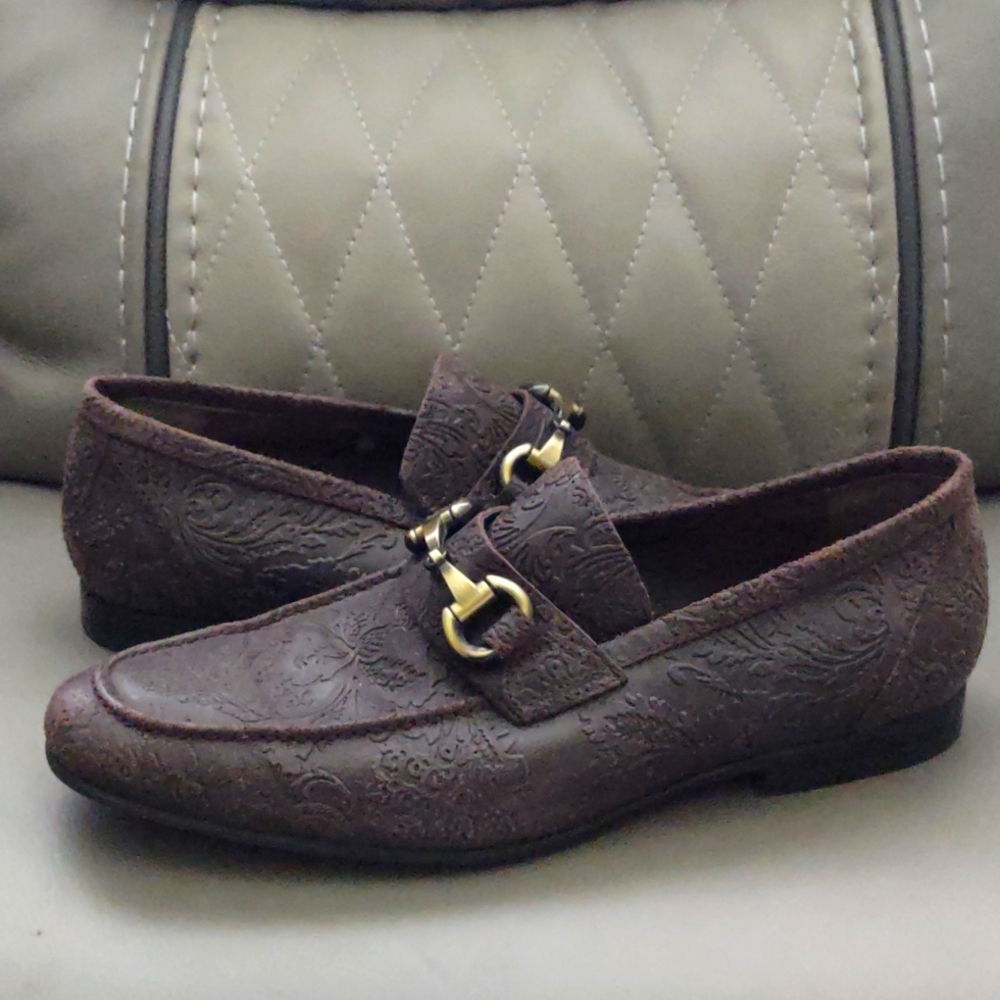 Tallia Patritzio Men's Tooled Leather Loafers